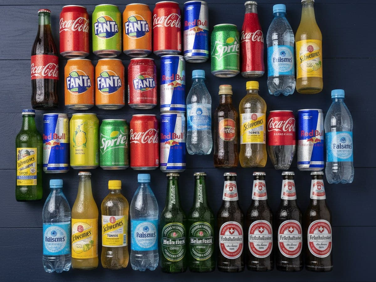 Catalogue Oasis Drink : Coca-Cola, Fanta, Red Bull, eaux, bières et sodas